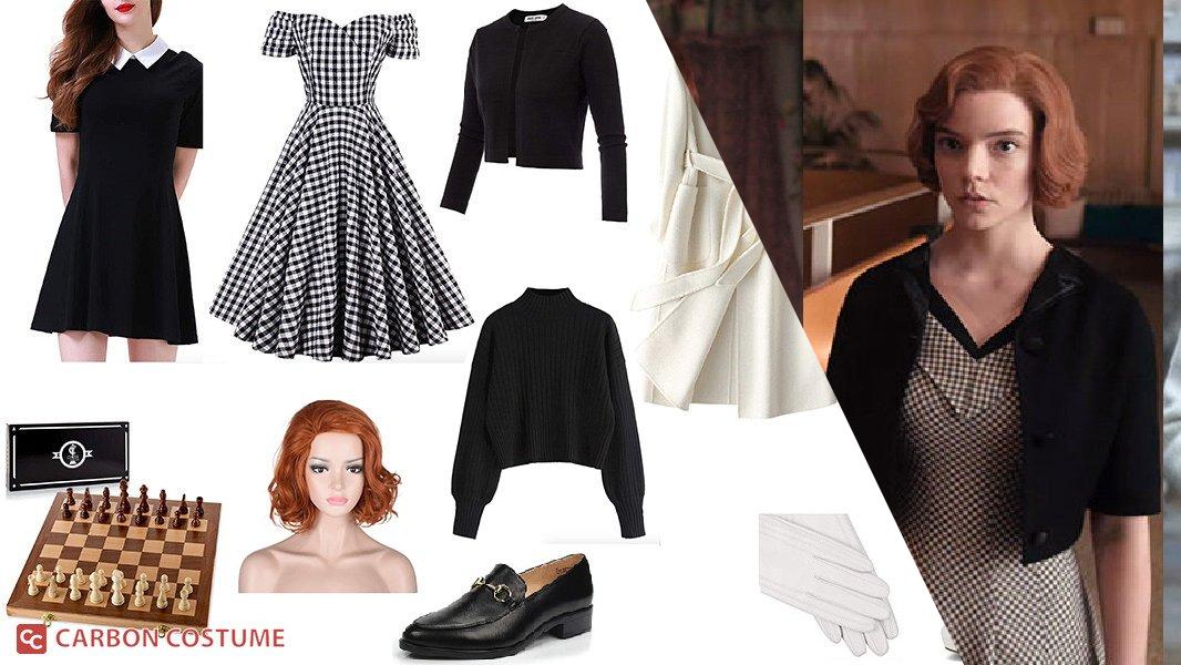 Beth Harmon from The Queen’s Gambit Costume Carbon Costume DIY