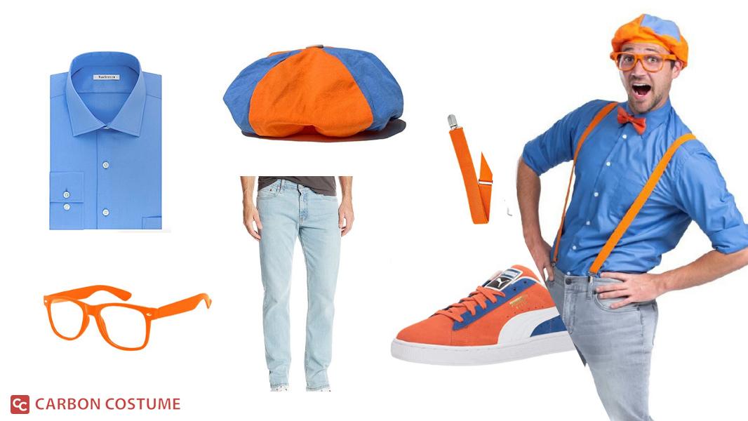 Blippi Costume Carbon Costume DIY DressUp Guides for Cosplay