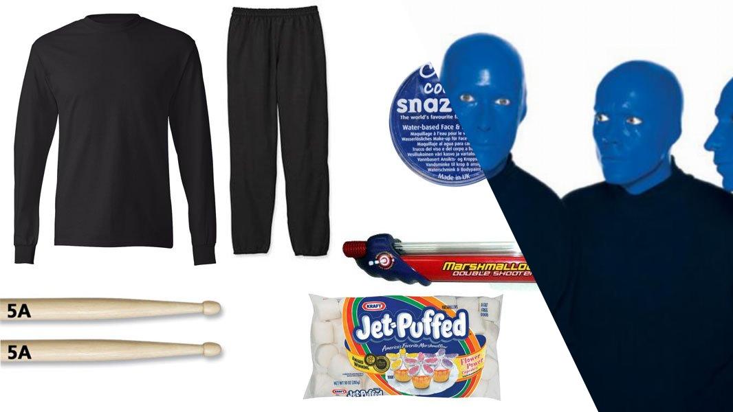 Blue Man Group Costume Carbon Costume DIY DressUp Guides for