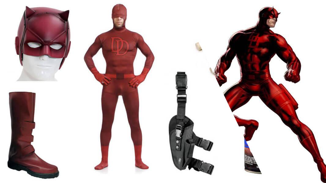 Daredevil Costume Carbon Costume DIY DressUp Guides for Cosplay