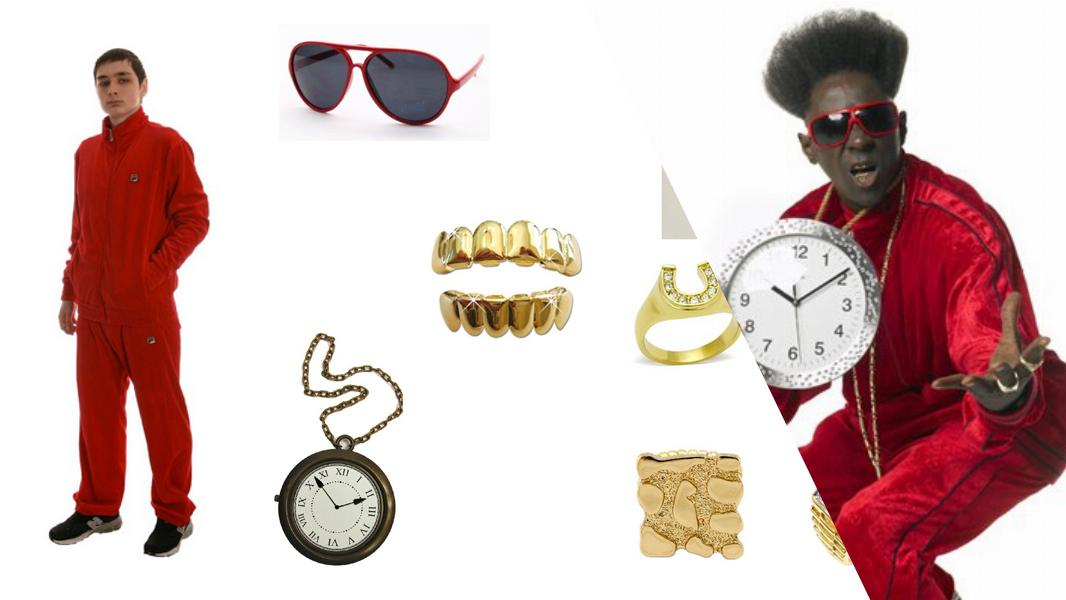 Flavor Flav Costume Carbon Costume DIY DressUp Guides for Cosplay