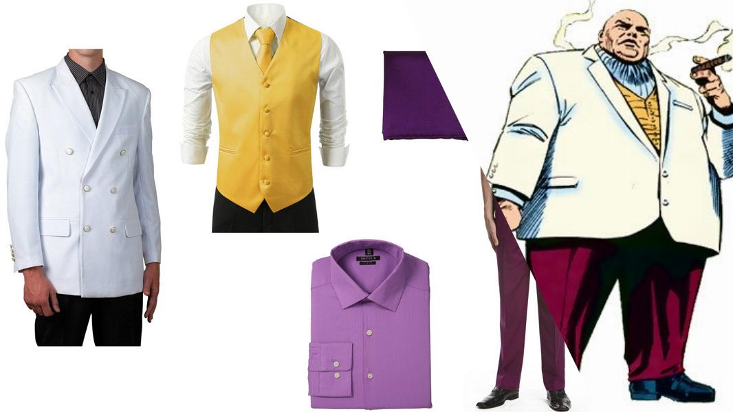 Kingpin Costume Carbon Costume DIY DressUp Guides for Cosplay
