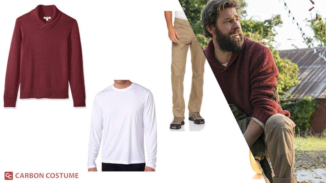 Lee Abbott from A Quiet Place Costume Carbon Costume DIY DressUp