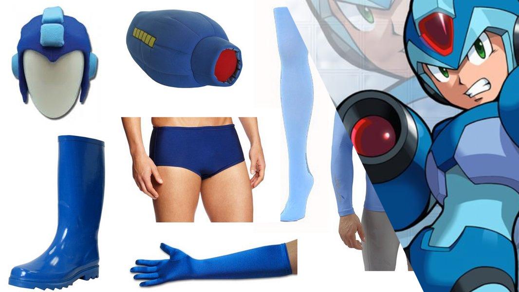 Mega Man Costume Carbon Costume DIY DressUp Guides for Cosplay