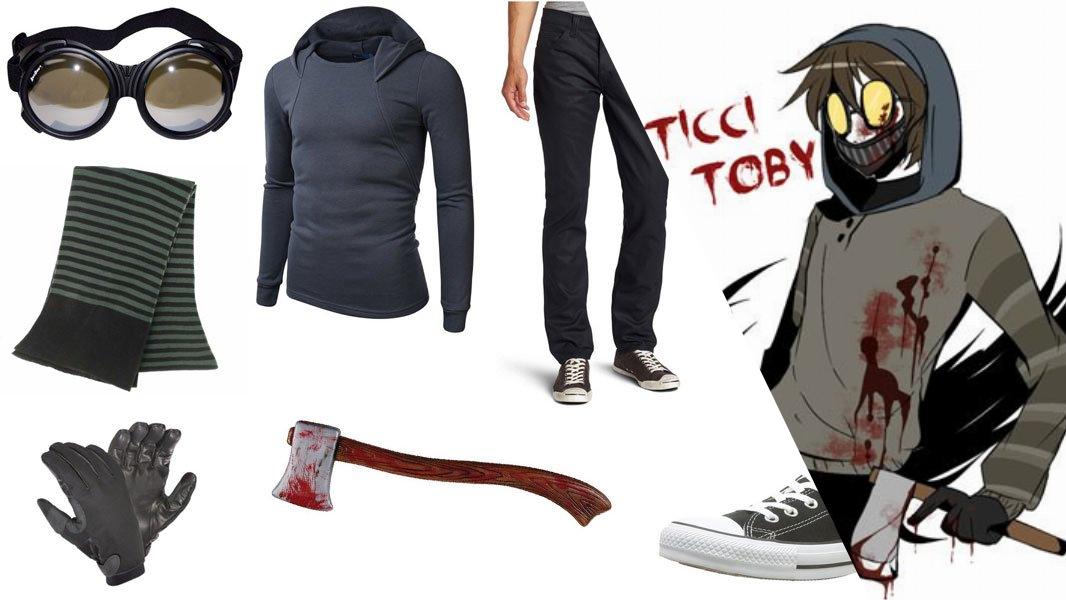 Ticci Toby Costume Carbon Costume DIY DressUp Guides for Cosplay