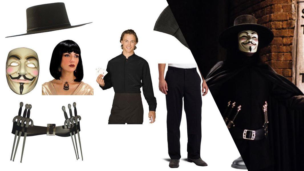 V for Vendetta Costume Carbon Costume DIY DressUp Guides for
