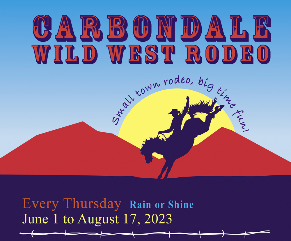 2023 Carbondale Wild West Program Carbondale Wild West Rodeo