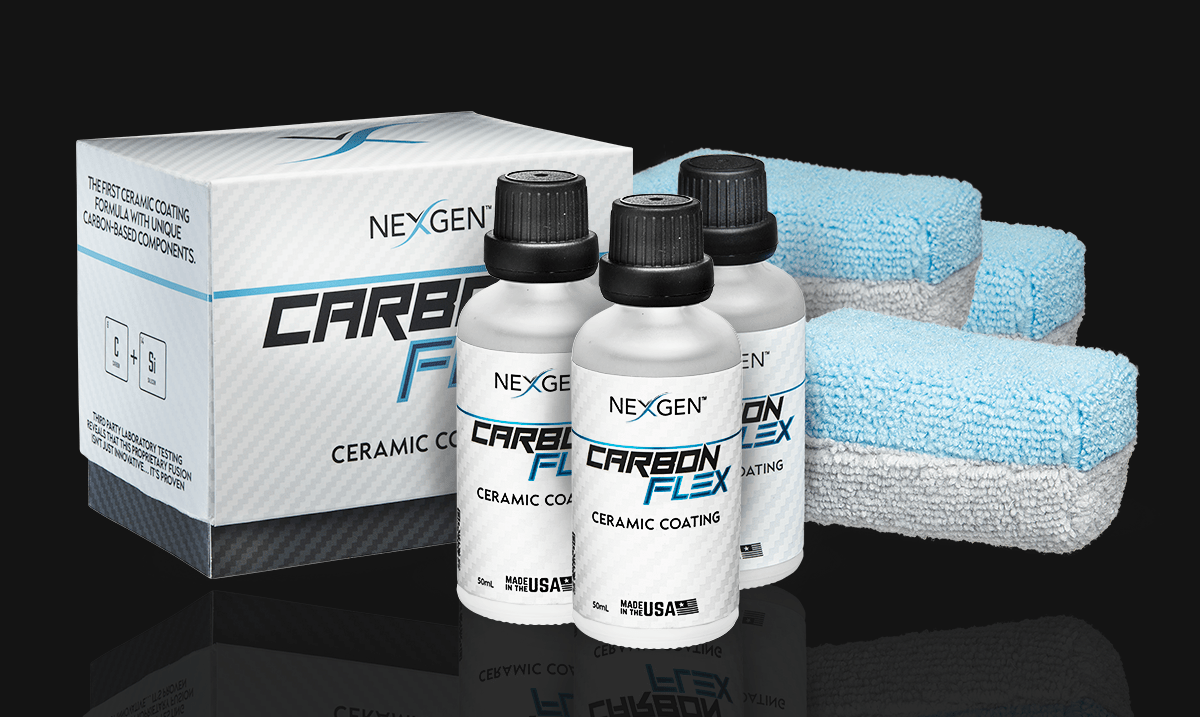 NEXGEN CARBON FLEX 3 YEAR CERAMIC COATING RIGHT AT HOME