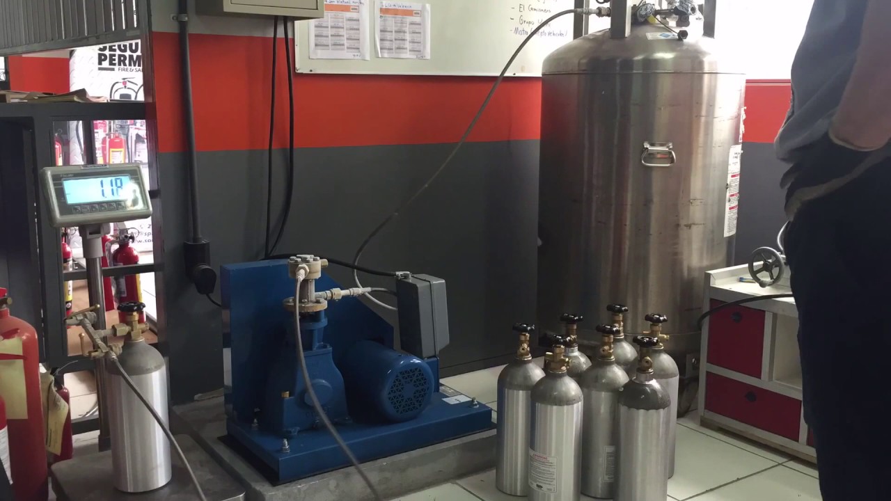 Recarga de CO2 Carbónico Gas