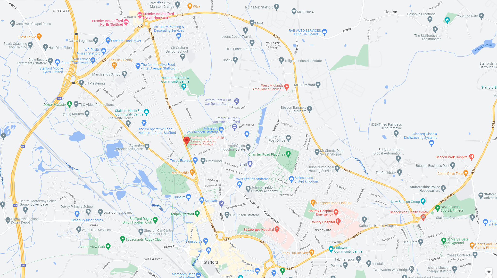 Stafford Car Boot The Carboot Directory