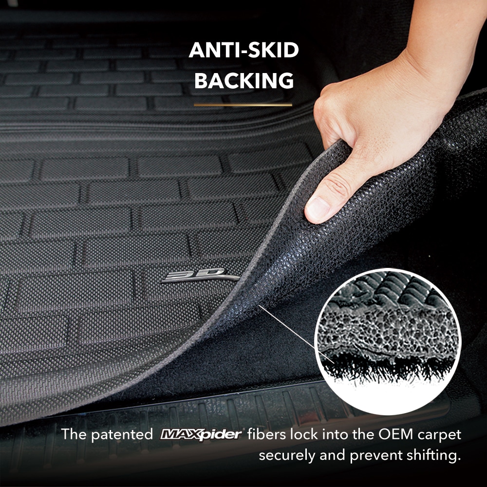 3D MAXpider Custom Fit KAGU Cargo Liner (BLACK) Compatible for LEXUS NX