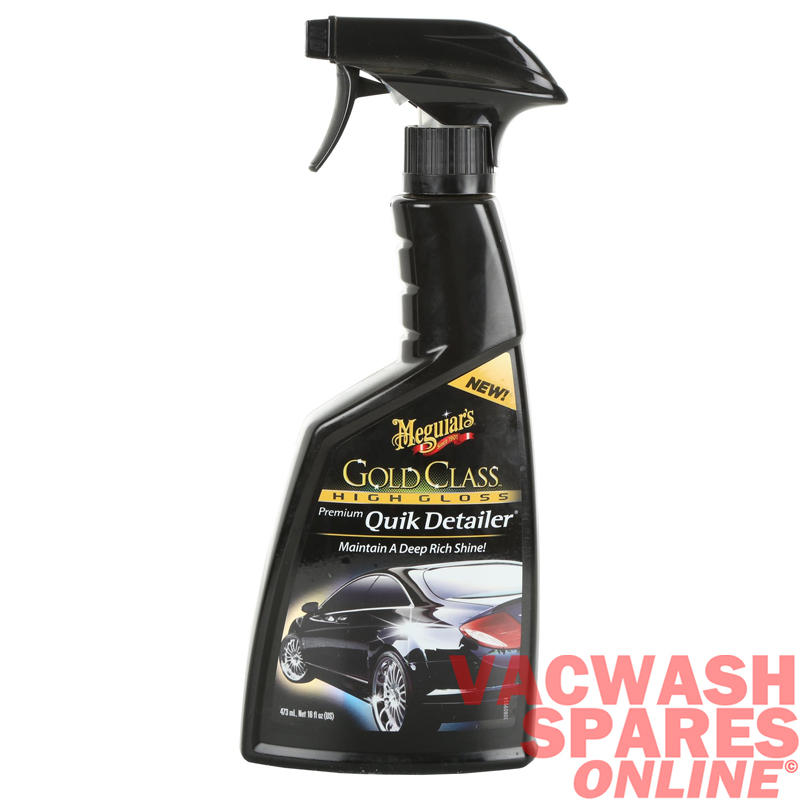 Meguiars Gold Class Premium Quik Detailer Vacwash Spares Online