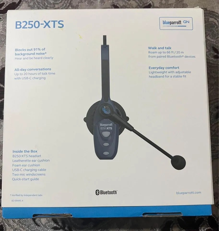 BlueParrott B250-XTS Wireless Headset Review