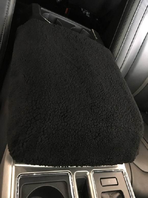 Ford F150 F250 F350 Truck Auto Center Armrest Console Cover