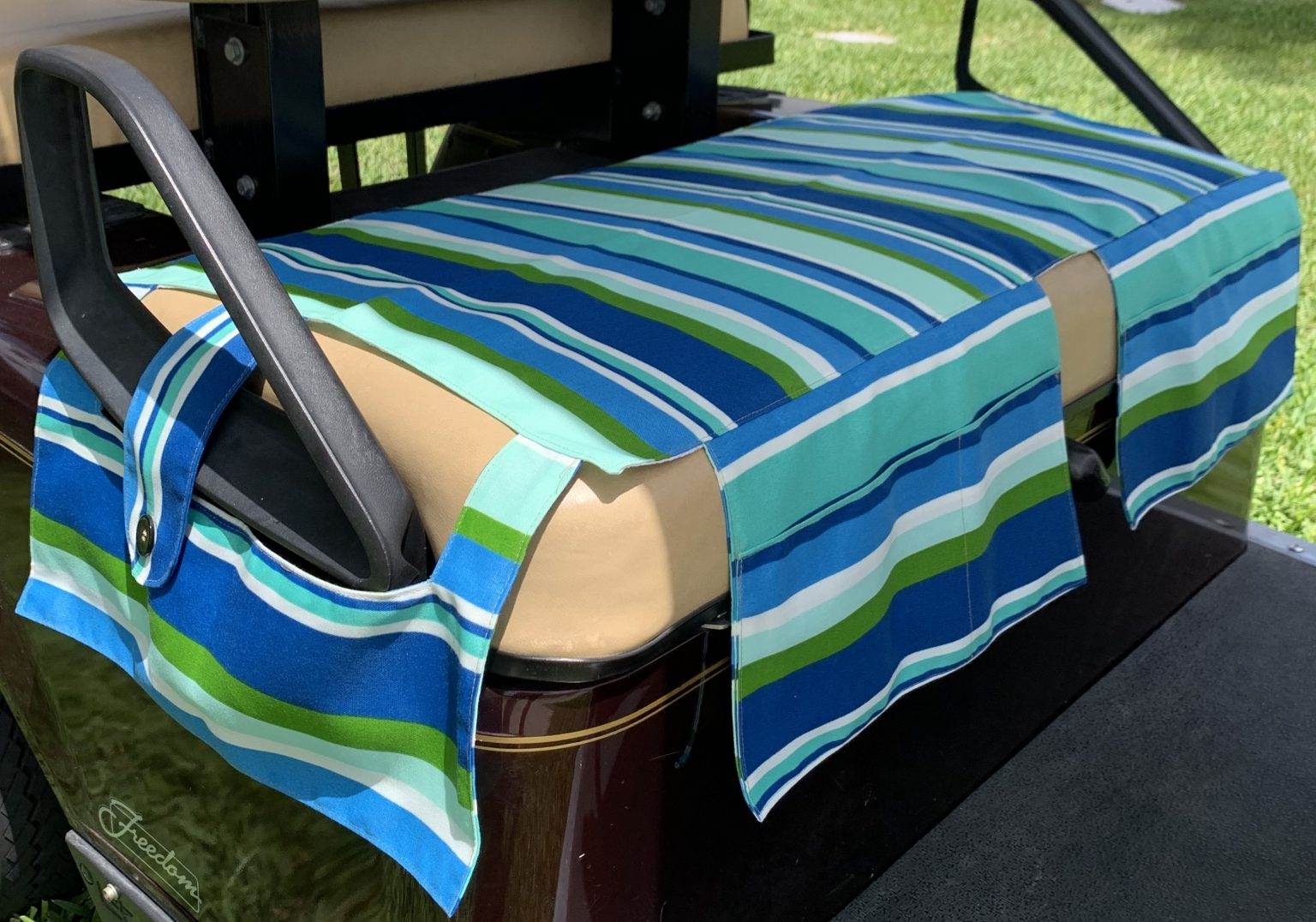 EZGO Club Car Universal Golf Cart Seat Cover with pockets