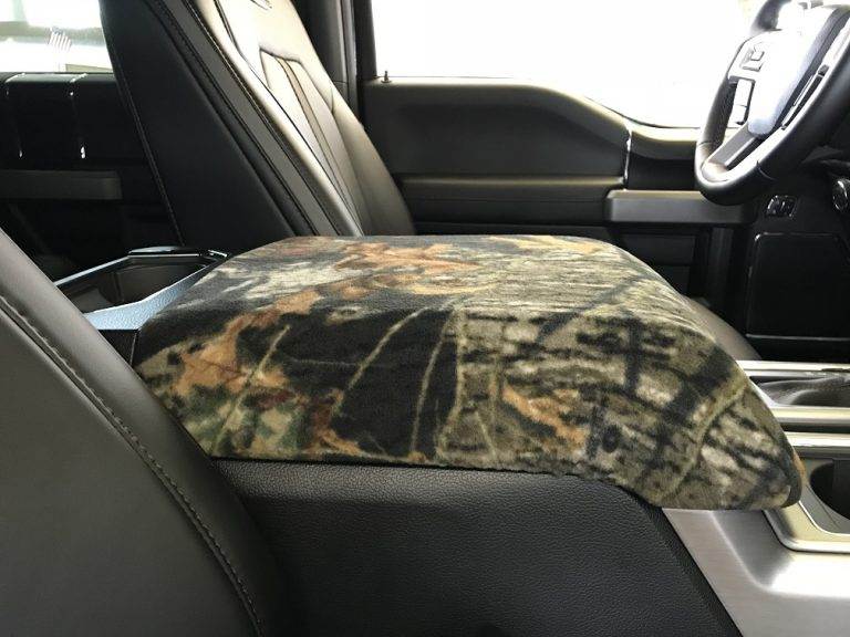 Ford F150 F250 F350 (20142020) Mossy Oak Camo Console Cover for Fixed