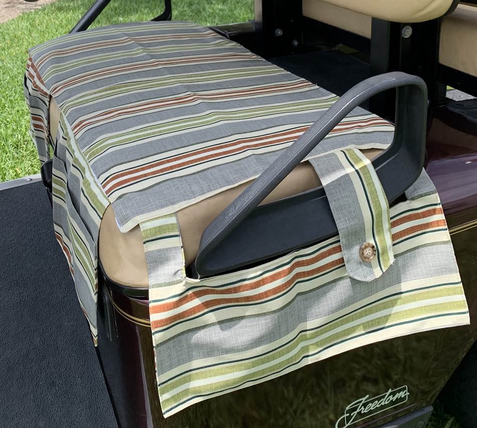 EZGO Club Car Universal Golf Cart Seat Cover with pockets