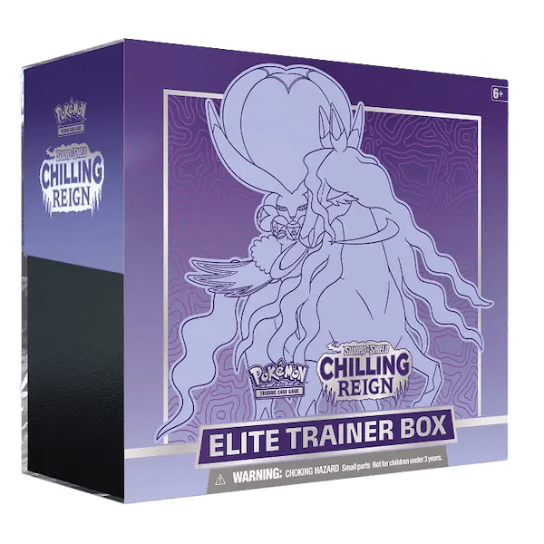 Scatola Allenatore Elite Pokemon Chilling Reign Cavaliere Ombra