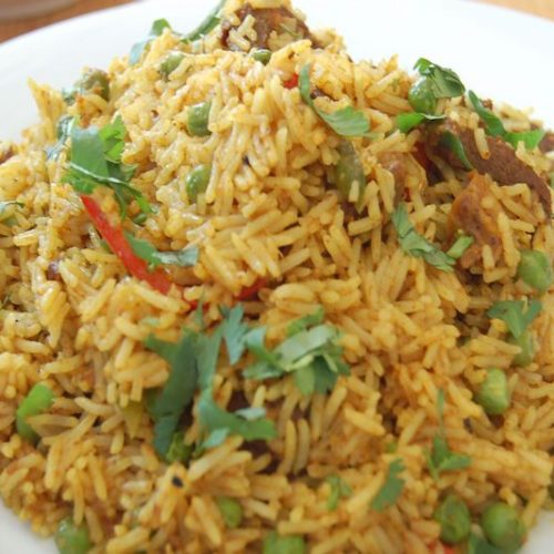 Biryani Rice The Cardamom Indian Restaurant