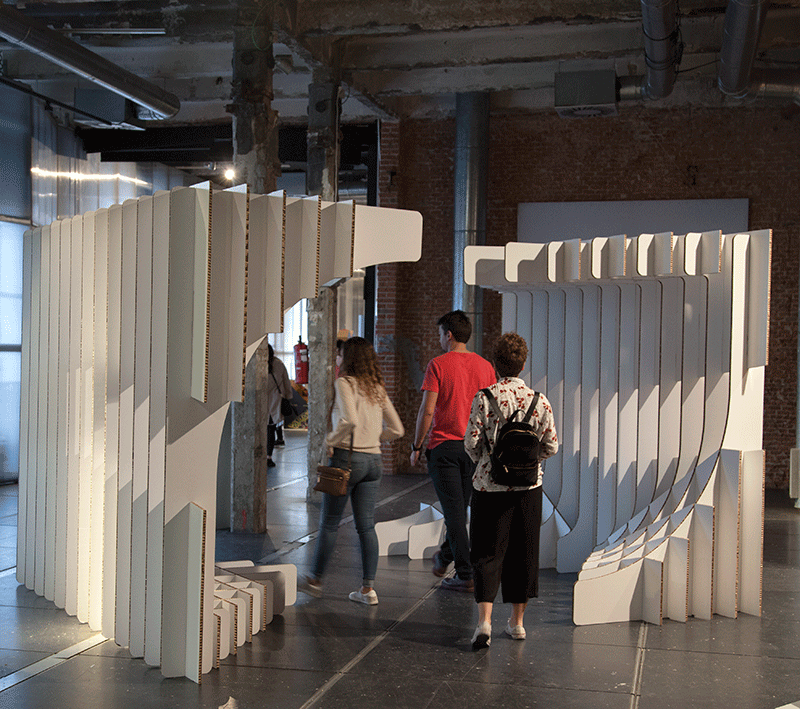 Arquitectura Efimera De Carton Diseno A Medida Madrid