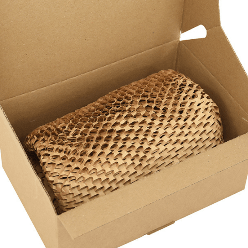 Hive Wrap brown 400mm x 250m 100 recyclable and biodegradable paper