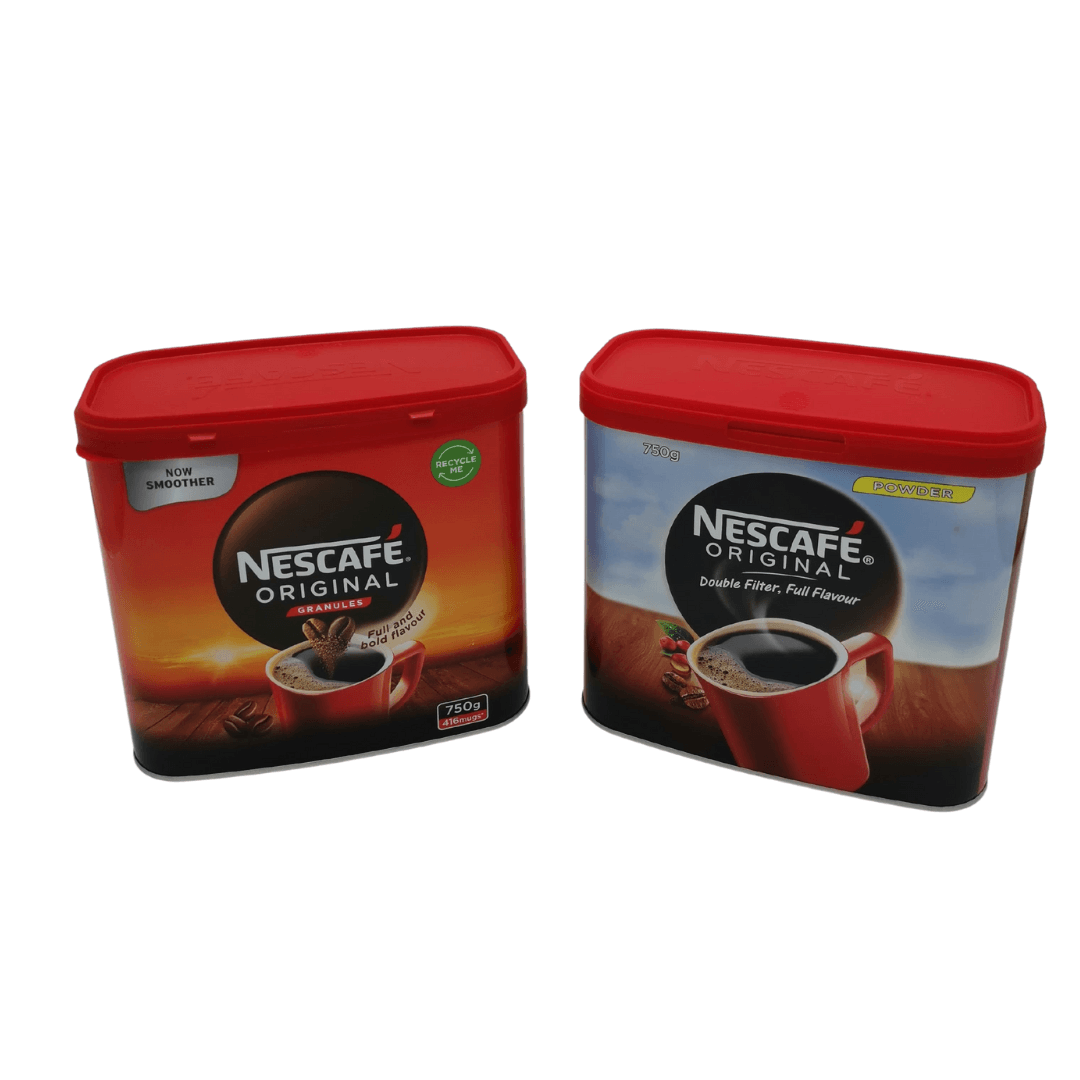 Nescafe Coffee 750g Tubs Cardboard Boxes NI Ltd
