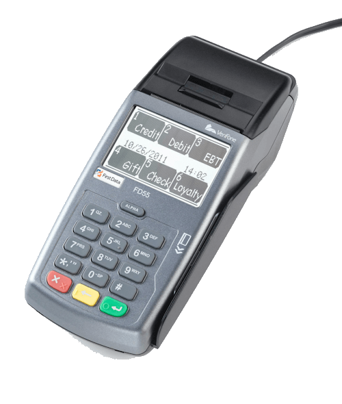 First Data FD55 Credit/Debit Card Terminal