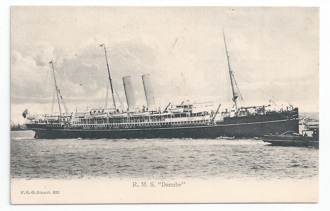 RMSP (Royal Mail Steam Packet Co) / Royal Mail Line shipping postcards