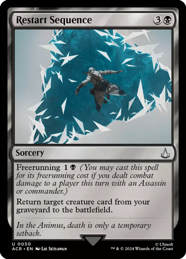 MTG Assassin's Creed Spoilers & Information Card Game Base