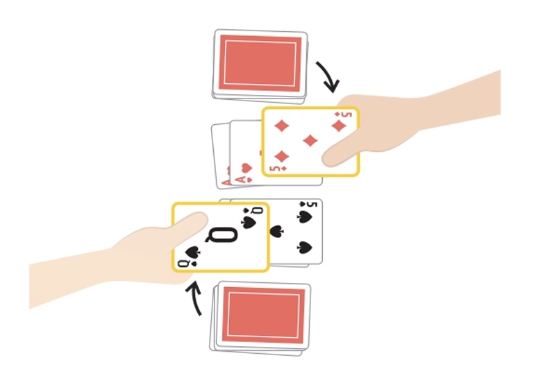 Spit CardGames101 Learn to Play The Card Game Spit