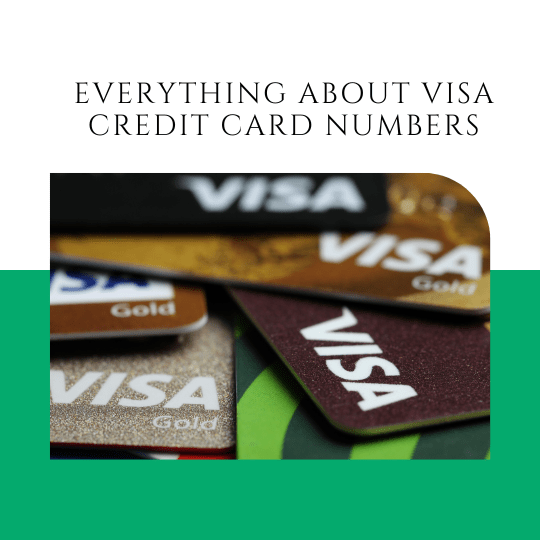 Everything about VISA credit card numbers