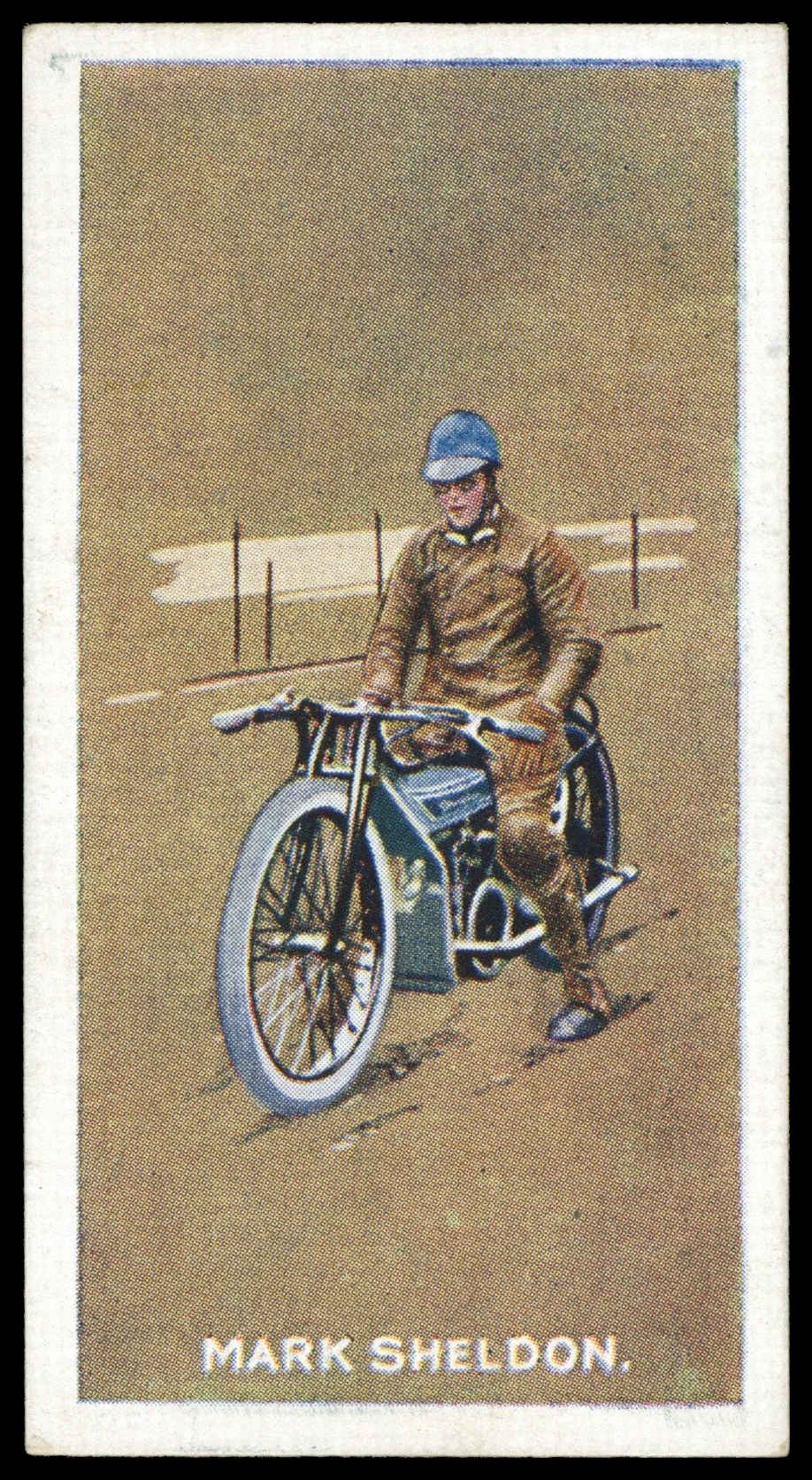 Pattreiouex Mark Sheldon ‘Dirt Track Riders (50)’ (1929) CardHawk