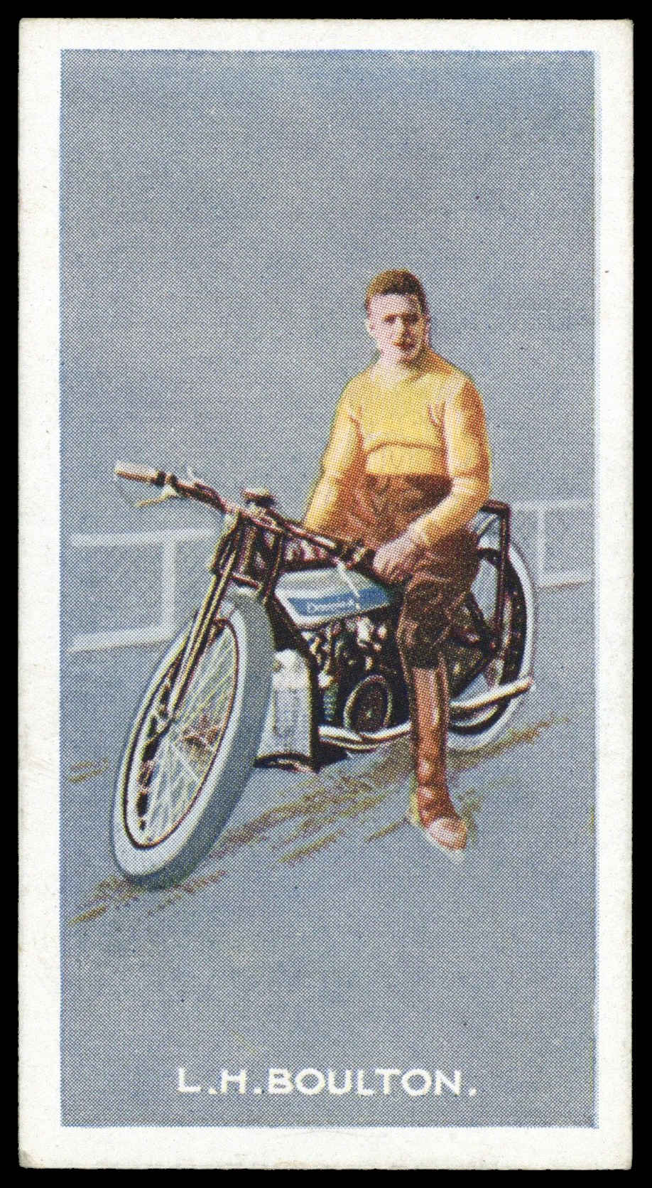 Pattreiouex L.H. Boulton ‘Dirt Track Riders (50)’ (1929) CardHawk