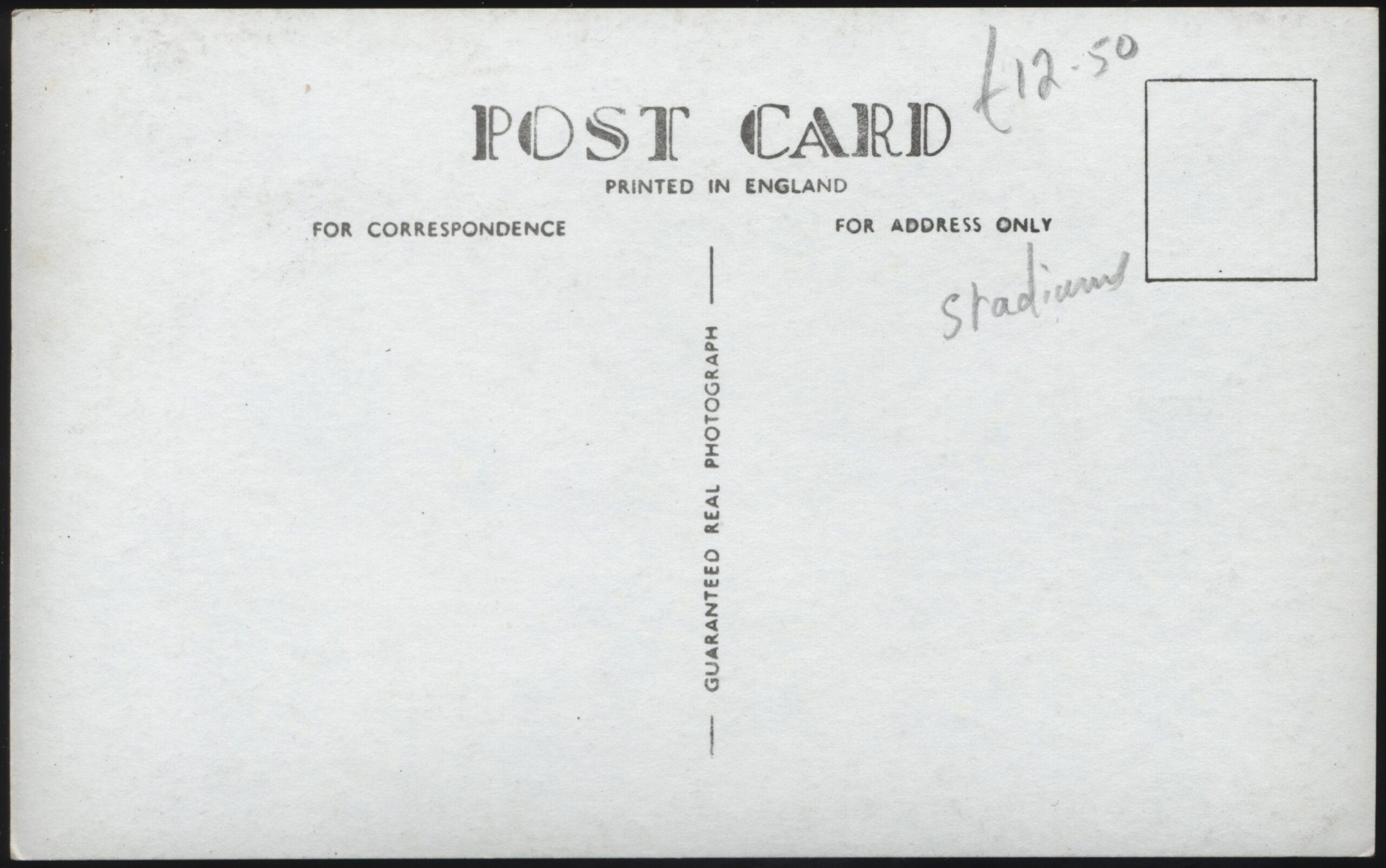 Lilywhite ‘Empire Pool Wembley’ () Unused Postcard CardHawk