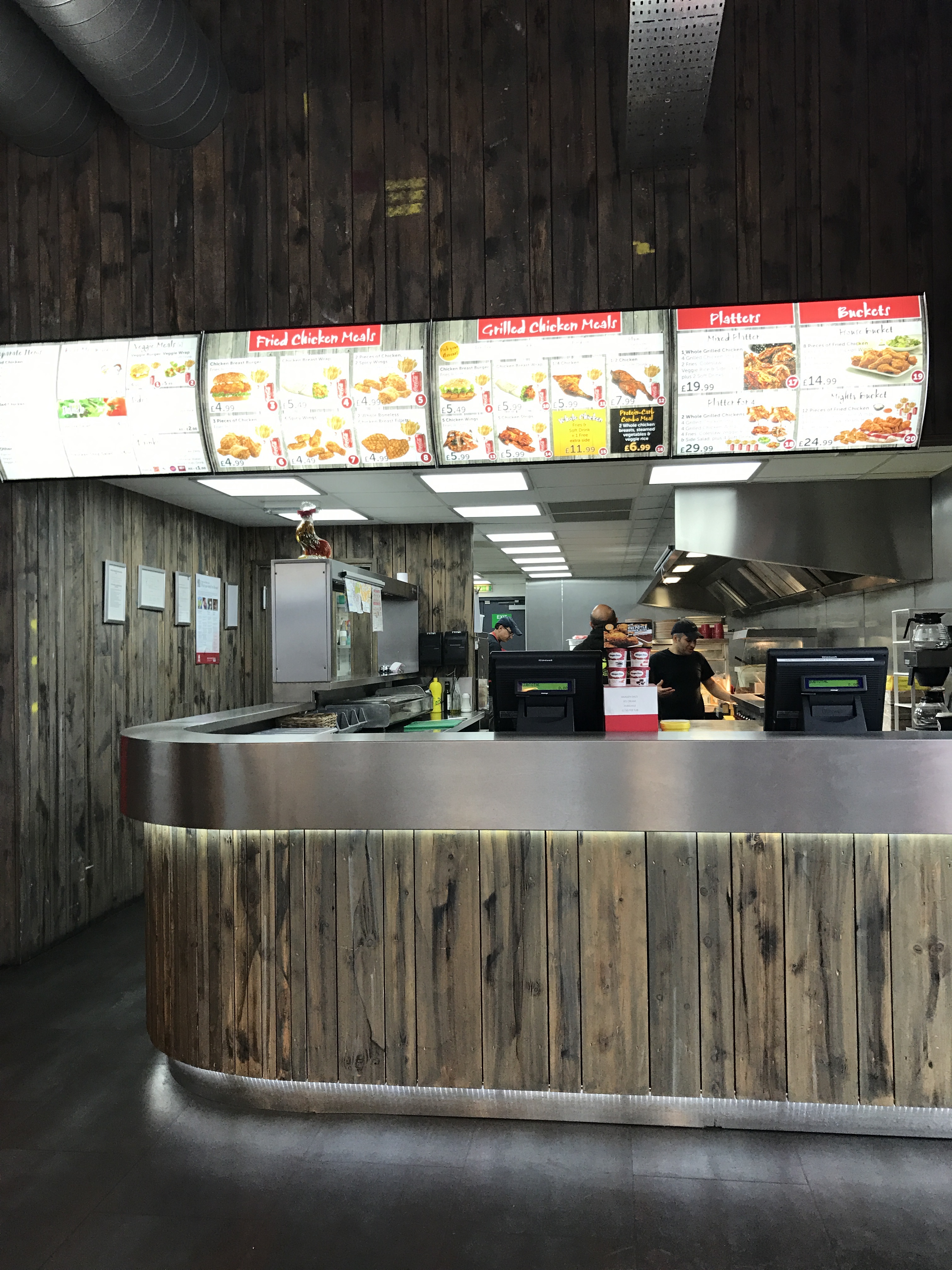 Family dining at Chicken House, plus Halloween at The Red Dragon Centre