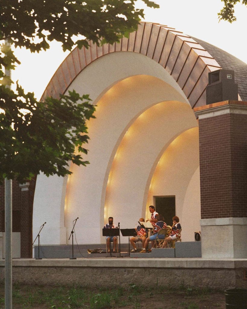 Overman Park Bandshell Cardinal Construction