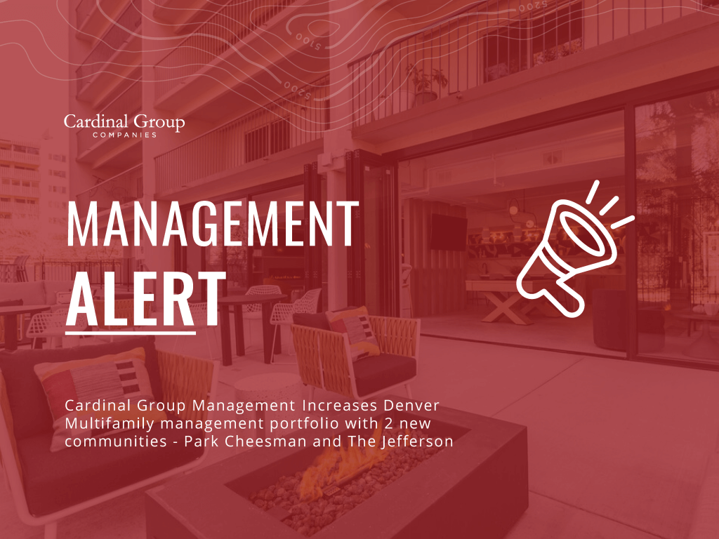 Cardinal Group Management Increases Denver Multifamily management