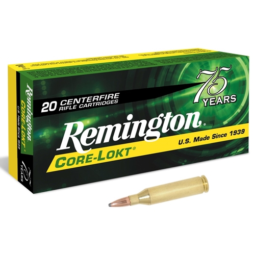 Remington 6.5 Creedmoor Centerfire Rifle Ammunition 140 Grain PSP Core
