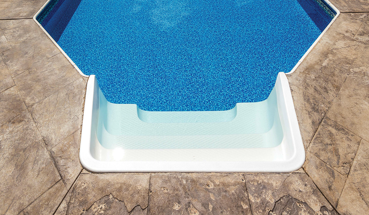 Thermoplastic Steps Cardinal Pools