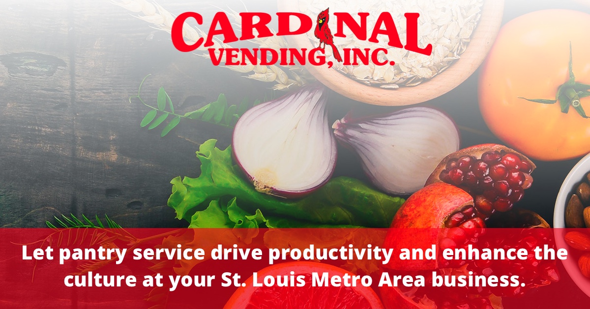 Office Pantry Service in St. Louis Metro Area Cardinal Vending