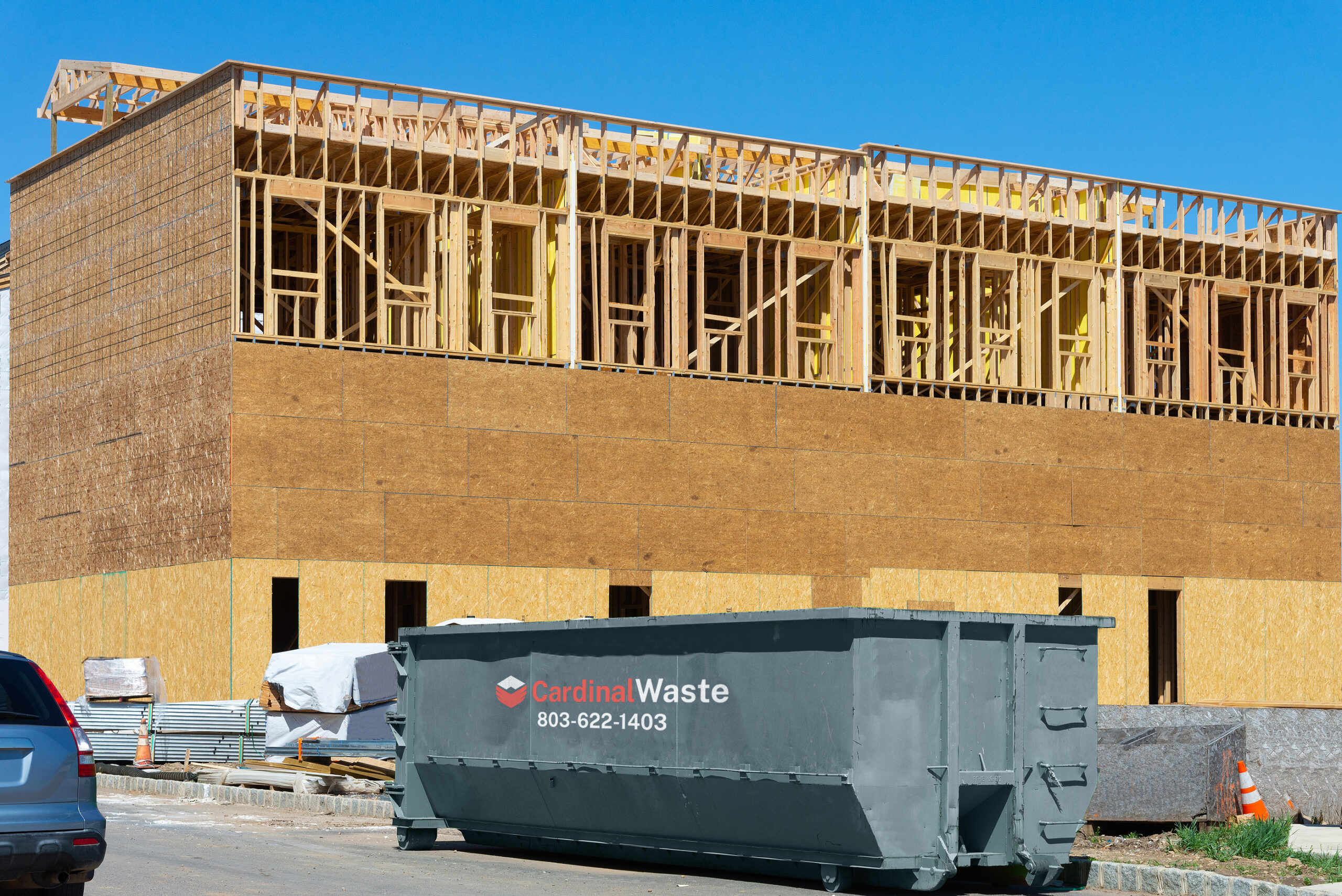 Large Dumpster Rental Myrtle Beach SC Cardinal Waste Services