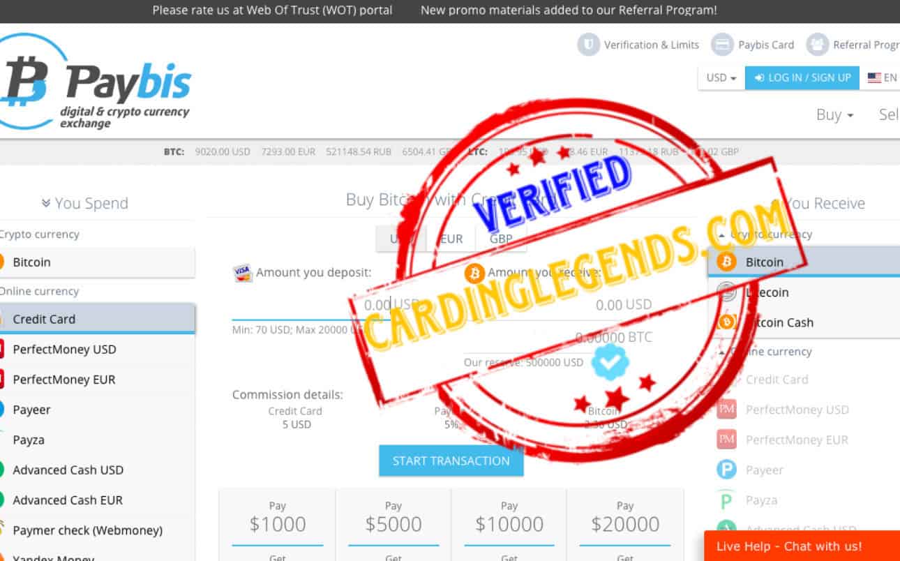 CC TO BTC 2024 Method Carding Tutorial » Carding Legends The