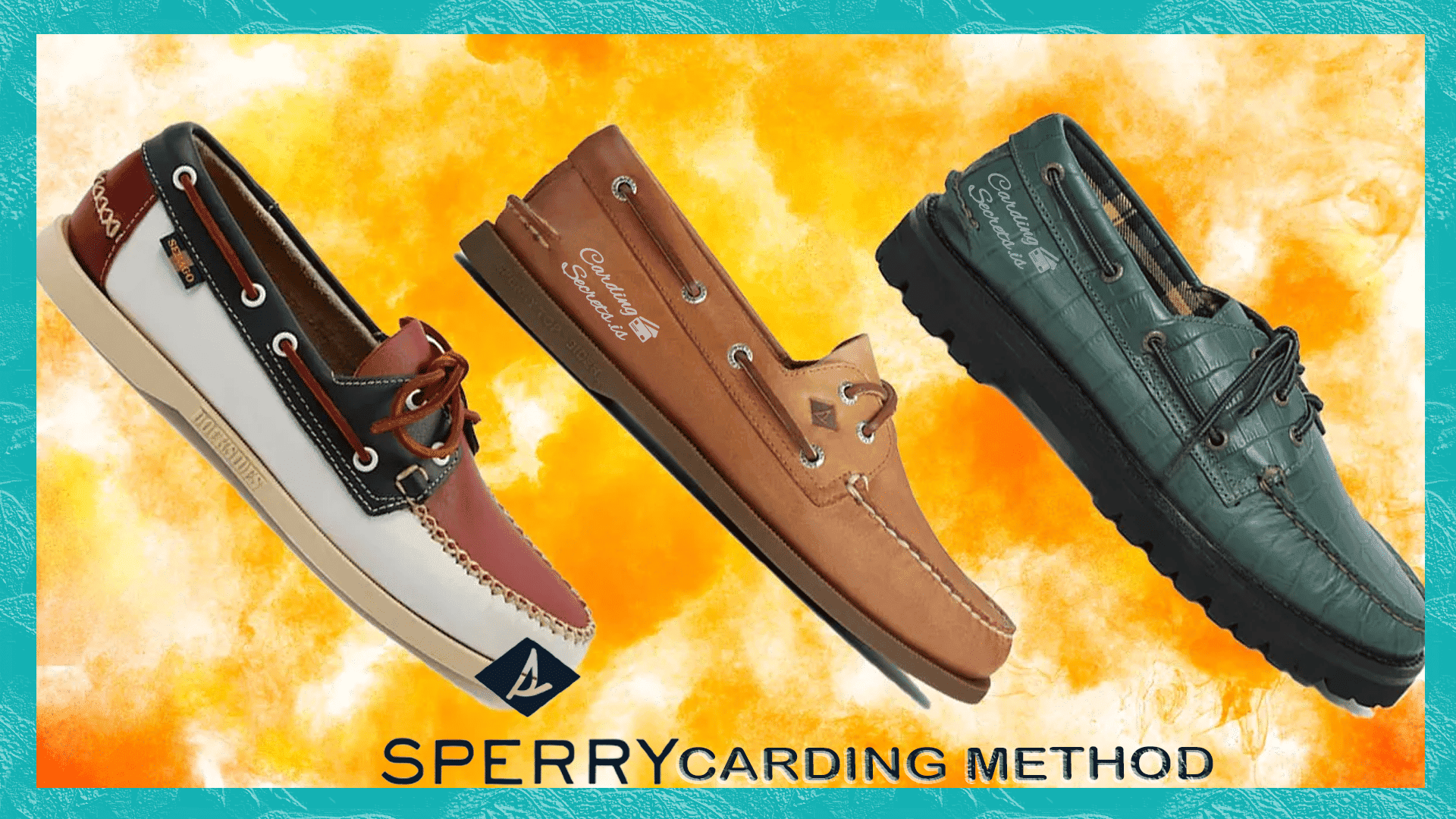 Sperry Carding Method Chic Yachting Boots Carding Methods