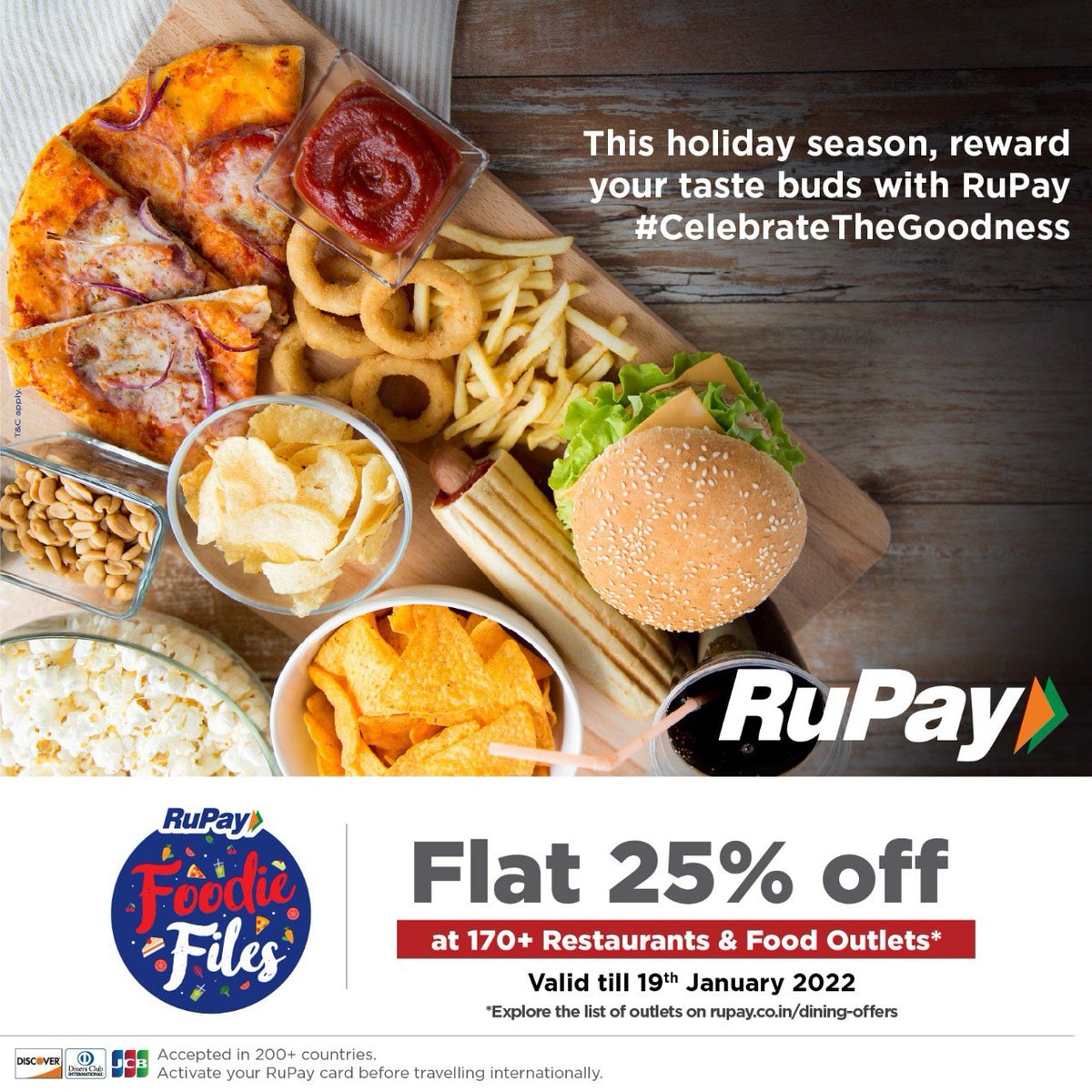 Rupay Credit Card Offers On Dining Get 25 Discount
