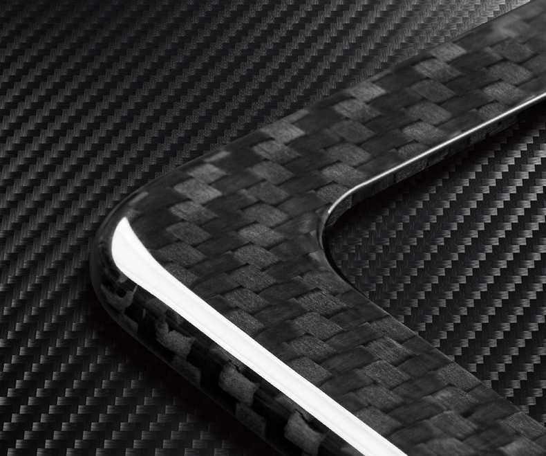 Audi Sport Audi license plate frame Carbon Fiber 4 Holes