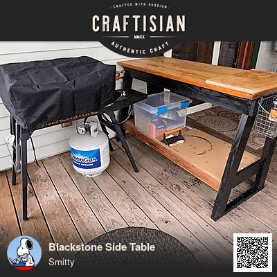 Blackstone Side Table - Woodworking Project by Smitty - Craftisian