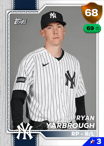Ryan Yarbrough MLB The Show 26 | 69 | Live | Stats & Price