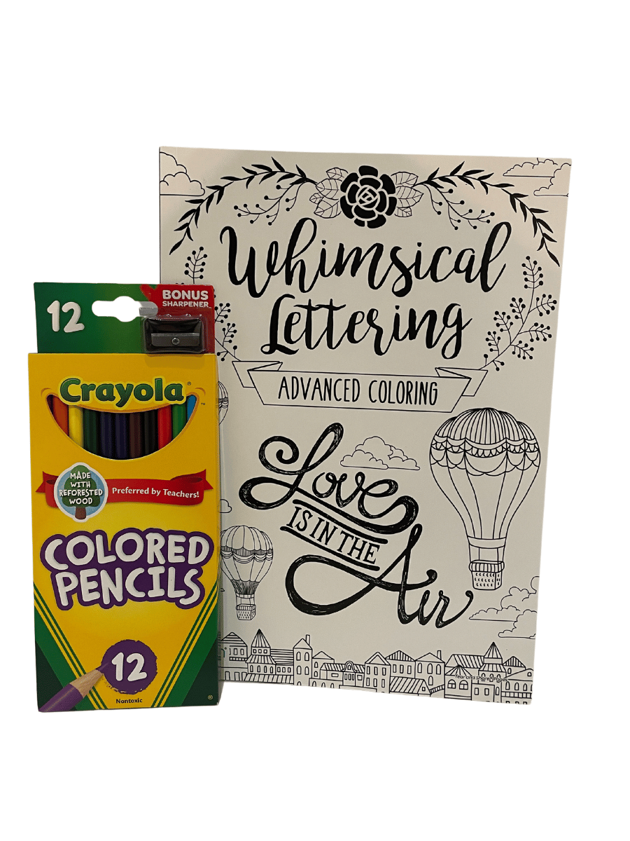 Adult Coloring SetLove is in the Air Cards2College Shop Packaged