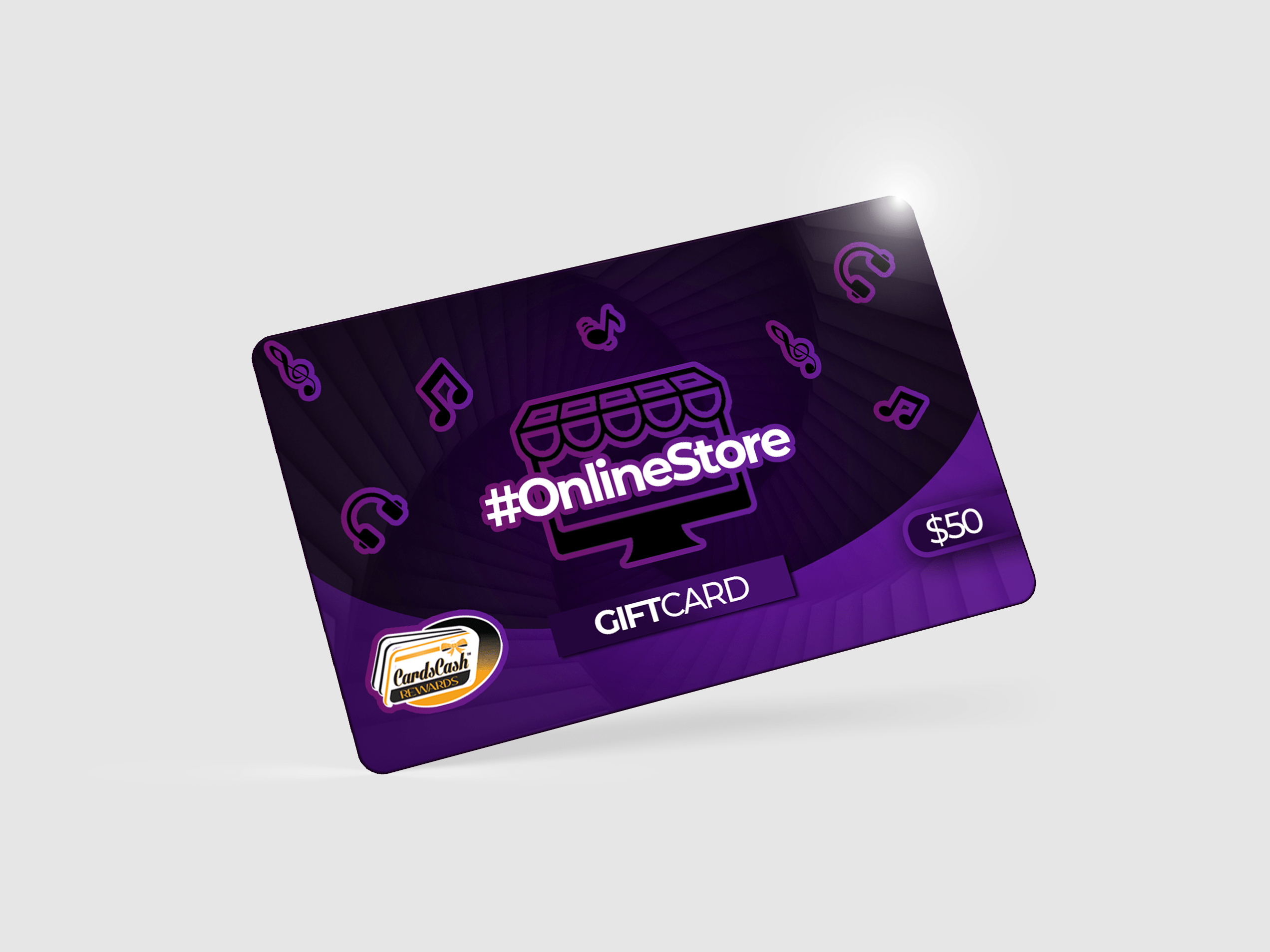 Online Store Gift Card NFT Cards Cash Rewards
