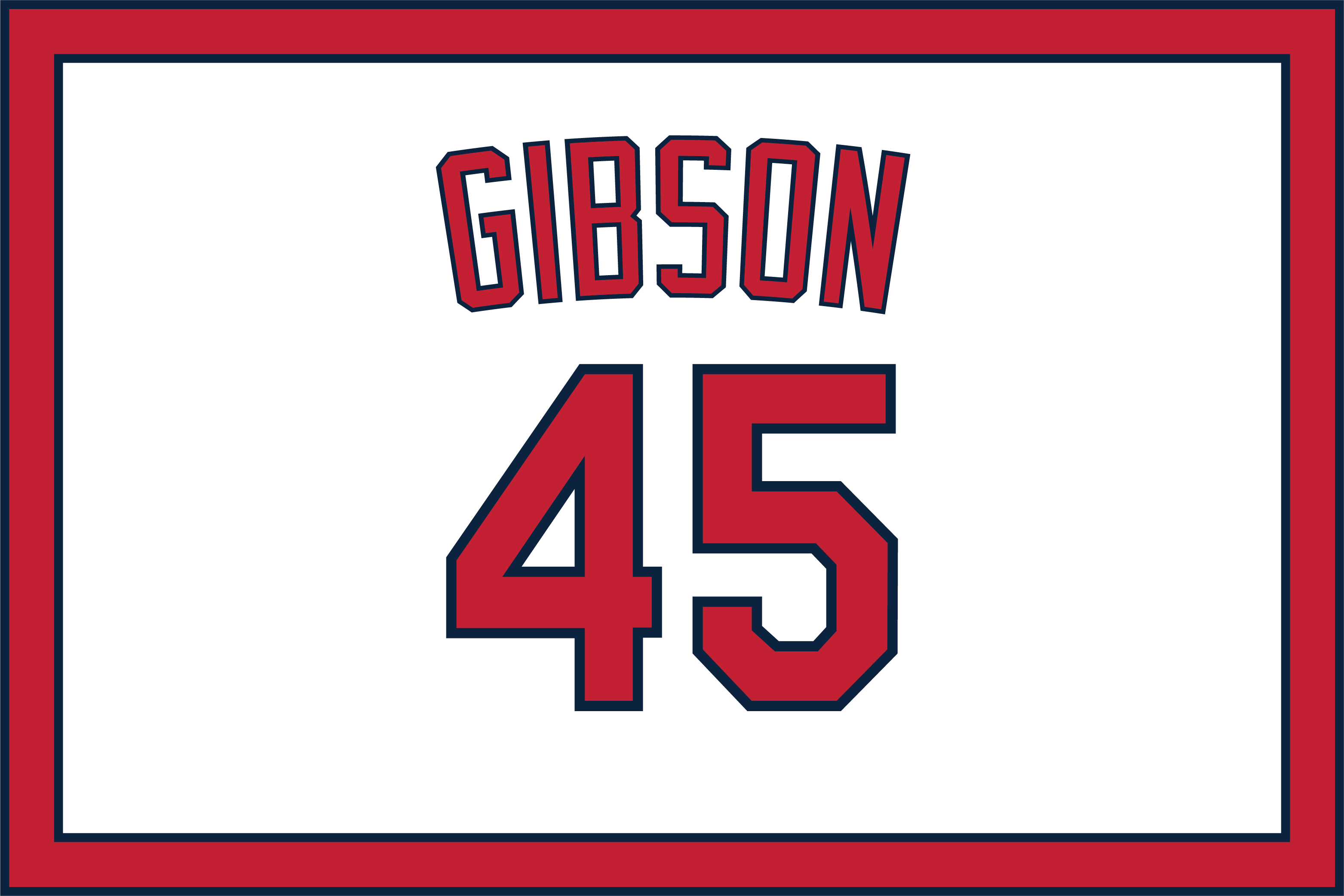 Retired Numbers Cardinals Uniforms & Logos
